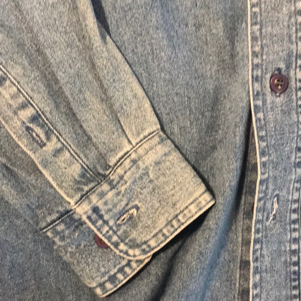 Denim Button Down - Picture 4 of 4